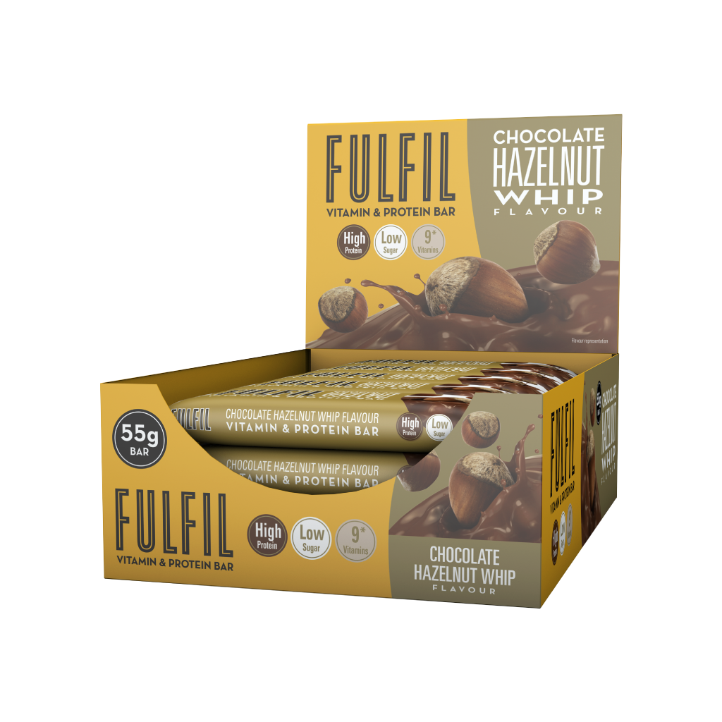 Chocolate Hazelnut Whip Protein Bar - 15x55g