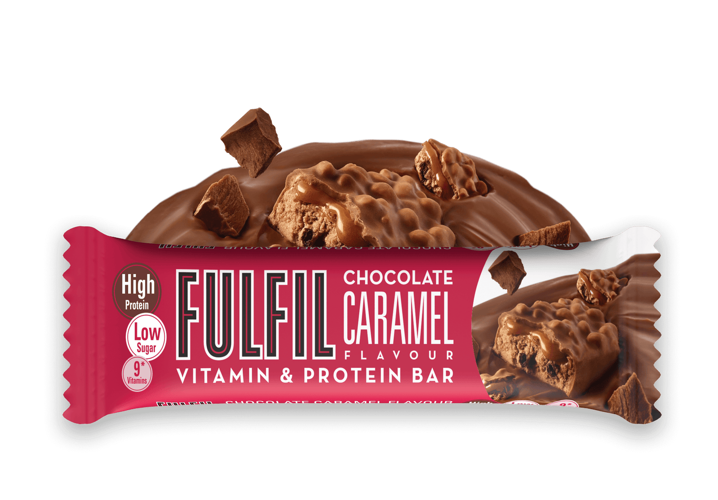 Chocolate Caramel Protein Bar  - 15x55g