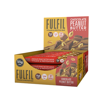 Chocolate Peanut Butter Protein Bar - 15x55g