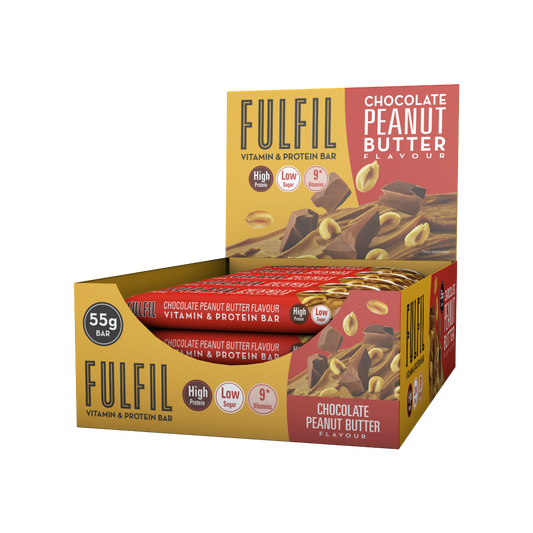 Chocolate Peanut Butter Protein Bar - 15x55g