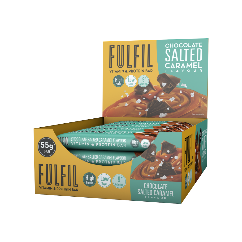 Chocolate Salted Caramel Protein Bar - 15x55g