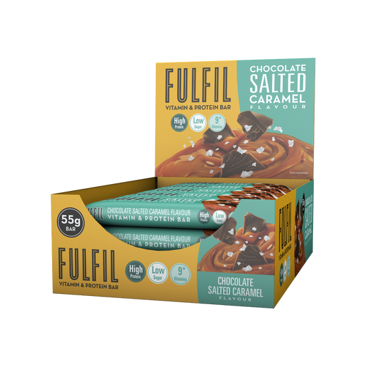 Chocolate Salted Caramel Protein Bar - 15x55g