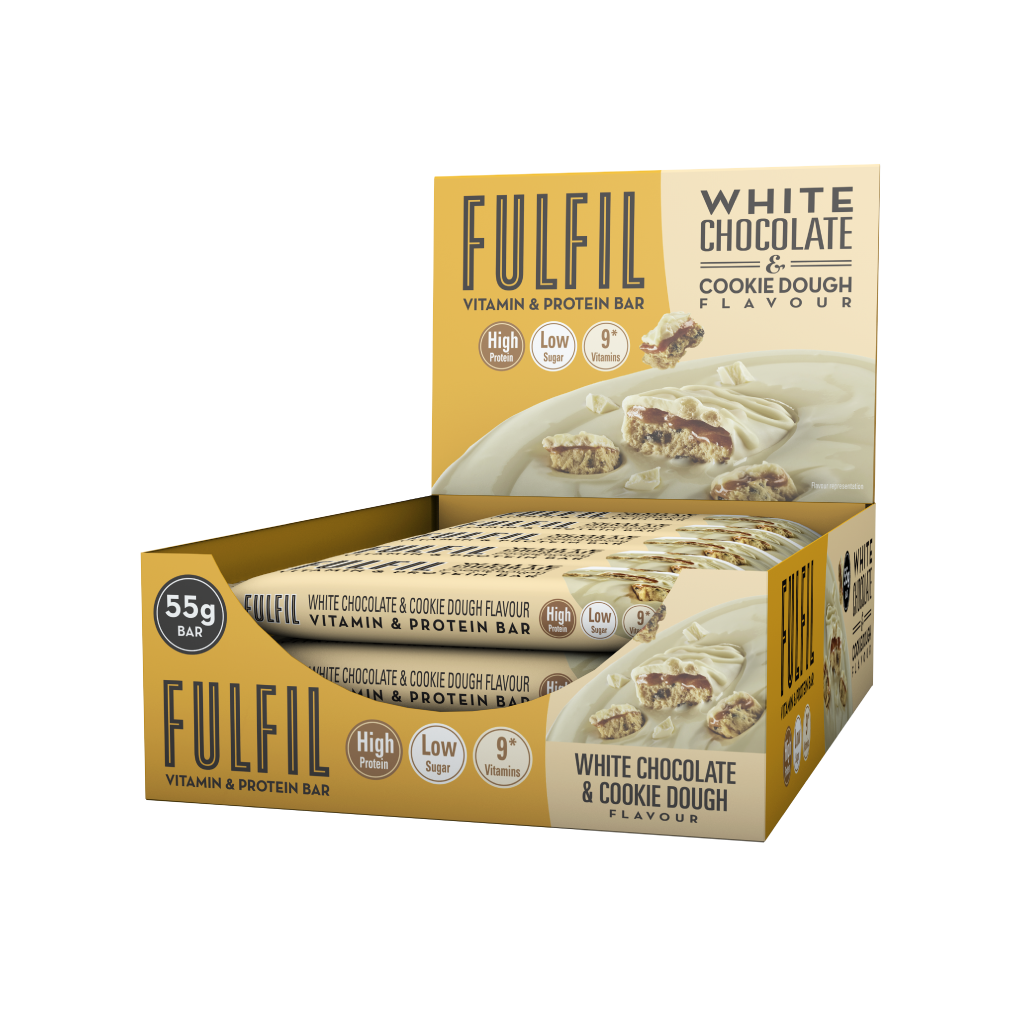 White Chocolate Cookie Protein Bar - 15x55g