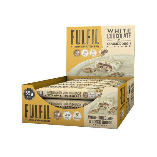White Chocolate Cookie Protein Bar - 15x55g