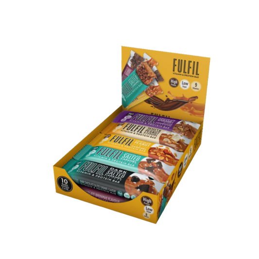 Caramel Protein Bar Selection Box - 10x55g