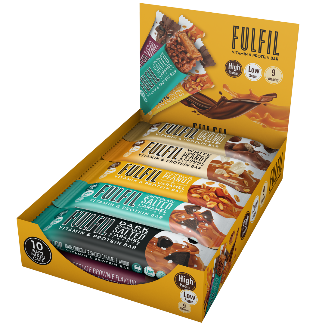 FULL RANGE 10 BAR SELECTION BOX Candy & Chocolate FULFIL 