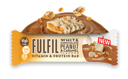 WHITE CHOCOLATE PEANUT & CARAMEL Candy & Chocolate FULFIL 