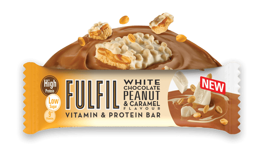 WHITE CHOCOLATE PEANUT & CARAMEL Candy & Chocolate FULFIL 